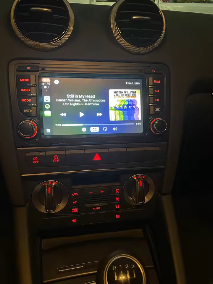 „(Audi A3/S3/RS3) Apple CarPlay/Android Auto Touchscreen Radio für Audi