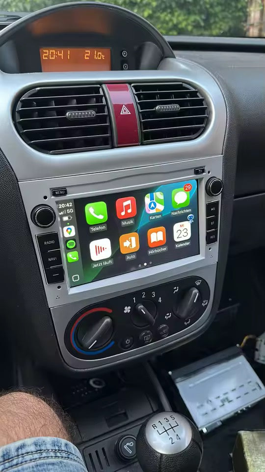 (Vauxhall/Opel) Apple CarPlay/Android Auto Touchscreen Radio für Vauxhall & Opel