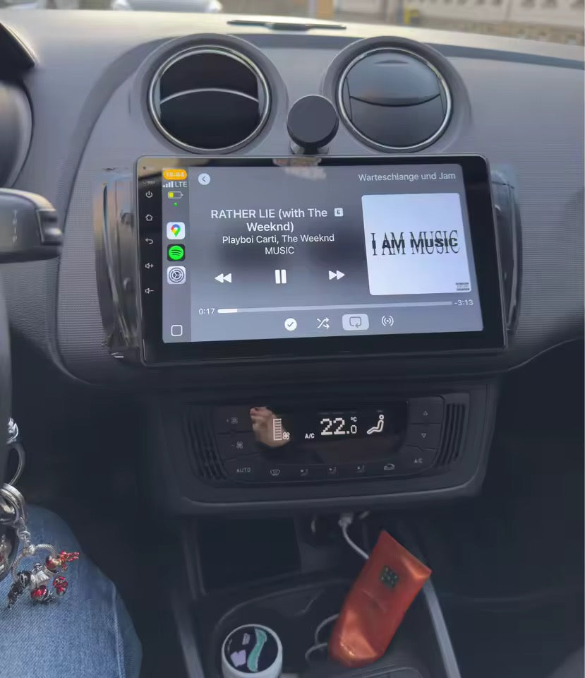 (Seat Ibiza 6J) Apple CarPlay/Android Auto Touchscreen Radio für Seat Ibiza 6J