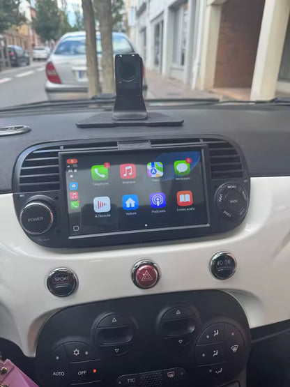 „(Fiat/Abarth 500) Apple CarPlay/Android Auto Touchscreen Radio für Fiat/Abarth 500“