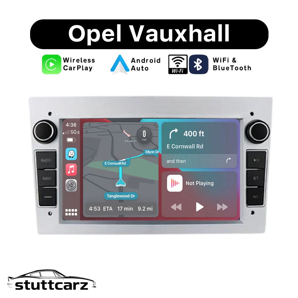 (Vauxhall/Opel) Apple CarPlay/Android Auto Touchscreen Radio für Vauxhall & Opel